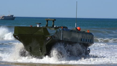 New Amphibious Combat Vehicle Tried And Tested - PRV Engineering