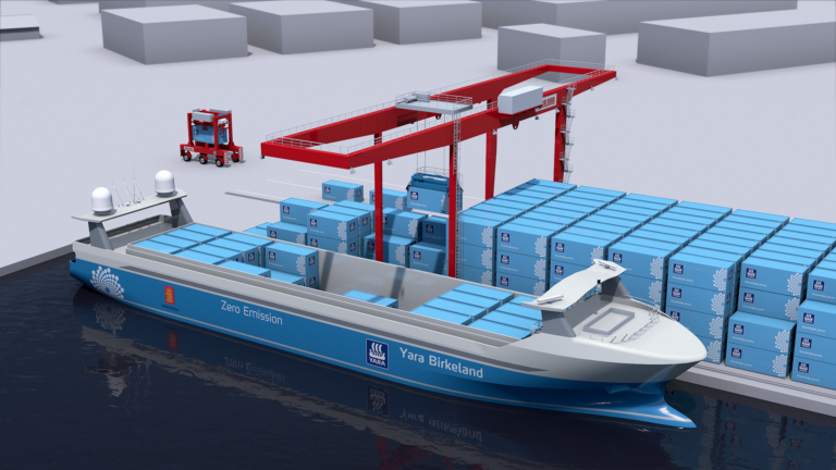 Maritime decarbonisation project with Yara International