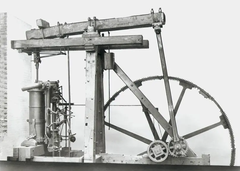  Rotative steam engine by Boulton and Watt, 1788